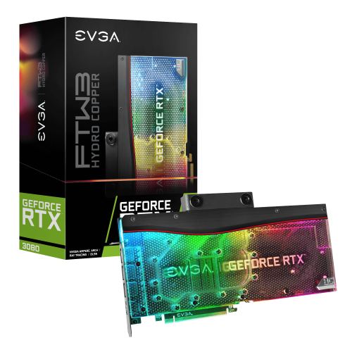 EVGA 지포스 RTX 3080 FTW3 ULTRA HYDRO COPPER GAMING