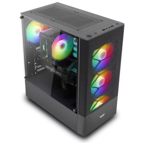 darkFlash DK200 RGB 강화유리 ATX 미들타워 케이스