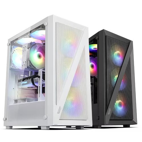 darkFlash DK260 Air MESH RGB 강화유리 ATX 미들타워 케이스 블랙