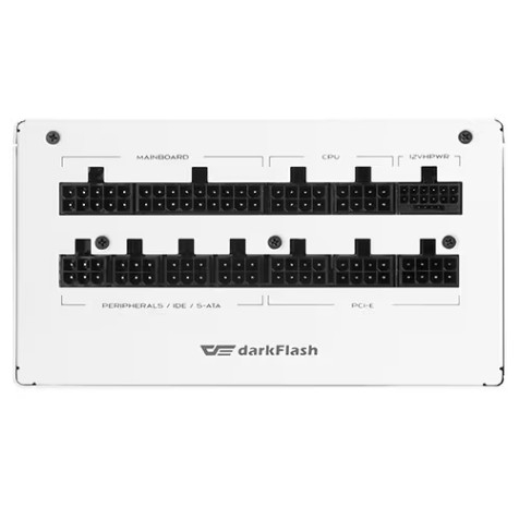 darkFlash UPMOST 850W 80PLUS GOLD FULL MODULAR ATX3.0 (PCIE5) 화이트