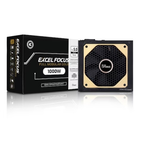 에너지옵티머스 EXCEL FOCUS 1000W 80PLUS GOLD 풀모듈러 ATX 3.0 (PCIE5) 파워서플라이