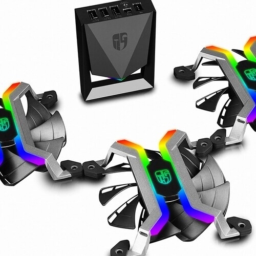 DEEPCOOL GAMER STORM MF120 RGB 트리플 패키지 시스템 쿨러