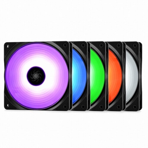 DEEPCOOL RF120M RGB 아우라 싱크 PWM (5PACK) 시스템 쿨러