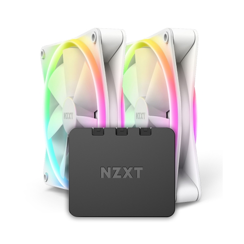 NZXT F140 RGB DUO Matte White (2PACK/Controller) 시스템 쿨러