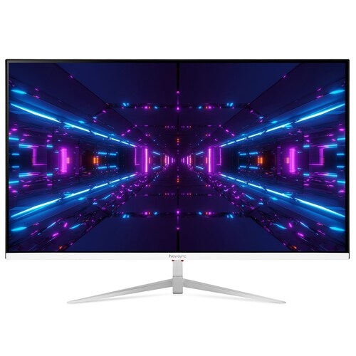 비트엠 Newsync X277 IPS LASER HDR 화이트 무결점 모니터