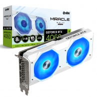 이엠텍 지포스 RTX 4060 MIRACLE WHITE D6 8GB LED