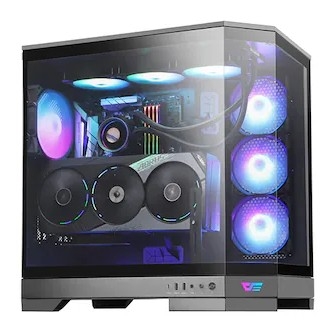 darkFlash DQX90 ARGB 강화유리 PC 케이스