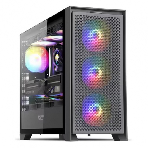 darkFlash DRX90 MESH RGB 강화유리 PC 케이스