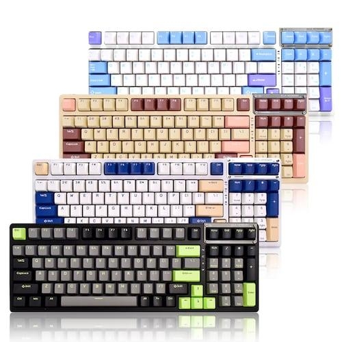 AULA F98 PBT RGB 풀윤활 유무선 기계식 키보드