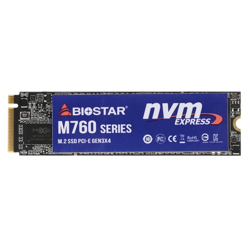 [리퍼비시 AS 12개월 / 완박스(새상품)] BIOSTAR M760 M.2 NVMe (256GB) (RM0174-1)