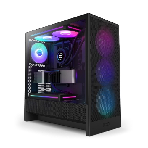 NZXT H5 Flow RGB V2 미들타워 케이스 (매트 블랙)