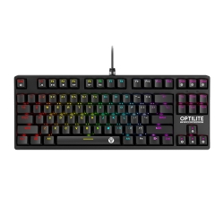 [창고 대방출] [AS 0개월] FANTECH OPTILITE MK872 RGB OPTICAL SWITCHKEYBOARD