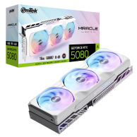 이엠텍 지포스 RTX 5080 MIRACLE WHITE D7 16GB