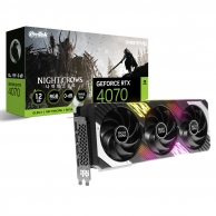 [리퍼비시 AS 6개월 / 벌크] 이엠텍 지포스 RTX 4070 GAMINGPRO D6X 12GB 나이트 크로우 Edition (XE0764-2)
