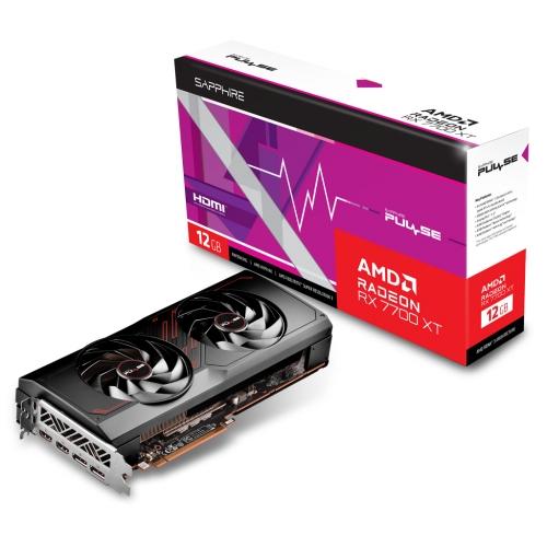 [리퍼비시 AS 6개월 / 벌크] SAPPHIRE 라데온 RX 7700 XT PULSE D6 12GB (SP0479-1)