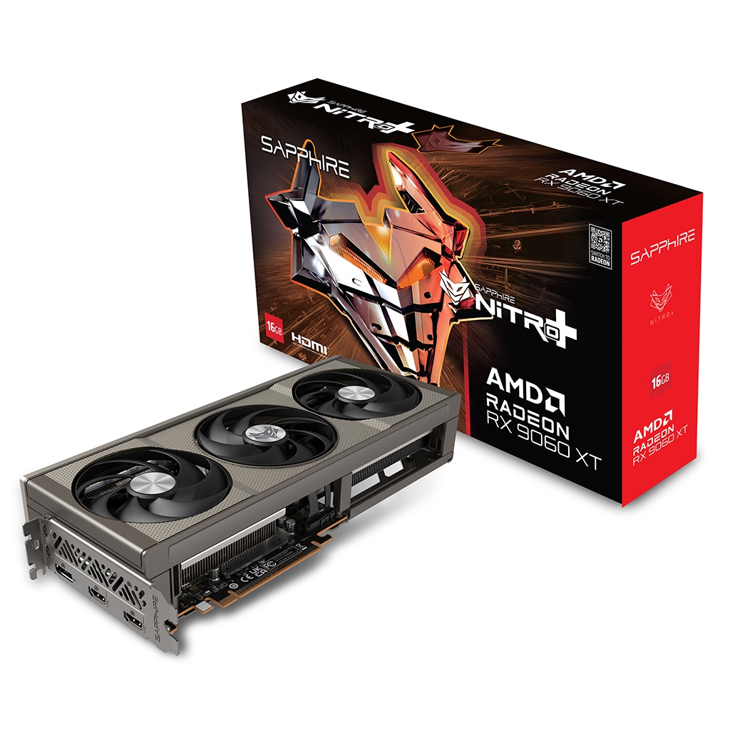 SAPPHIRE 라데온 RX 9060 XT NITRO+ OC D6 16GB SAPPHIRE 라데온 RX 9060 XT NITRO+ OC D6 16GB
