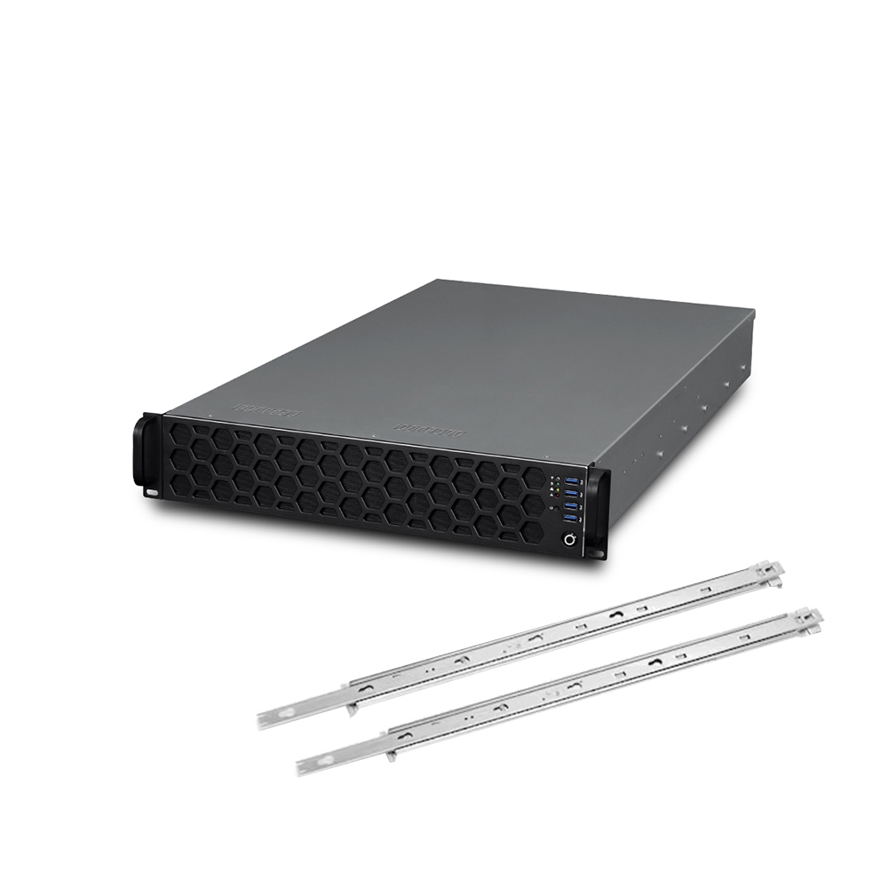 이엠텍 레드빗 PERFORMIZER + 레일 키트 V2 랙마운트 서버 케이스