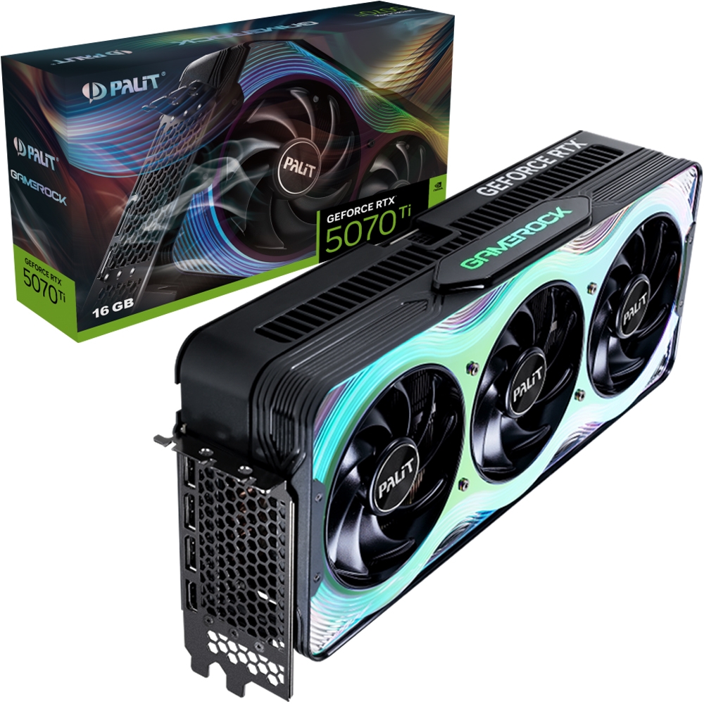 PALIT 지포스 RTX 5070 Ti GAMEROCK D7 16GB 이엠텍