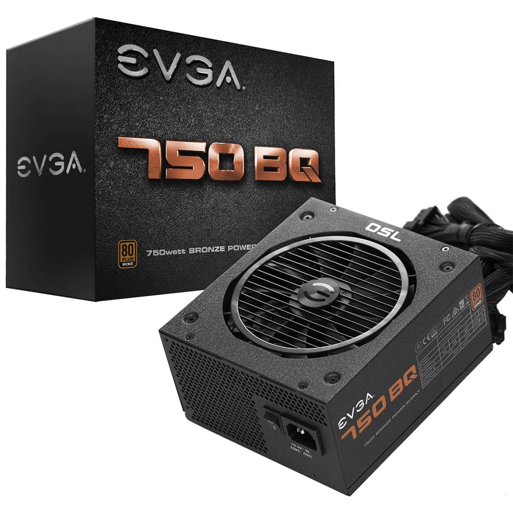 [리퍼비시 AS 3개월 / 박스] EVGA 750 BQ, 80+ BRONZE 750W (PT0084-9)