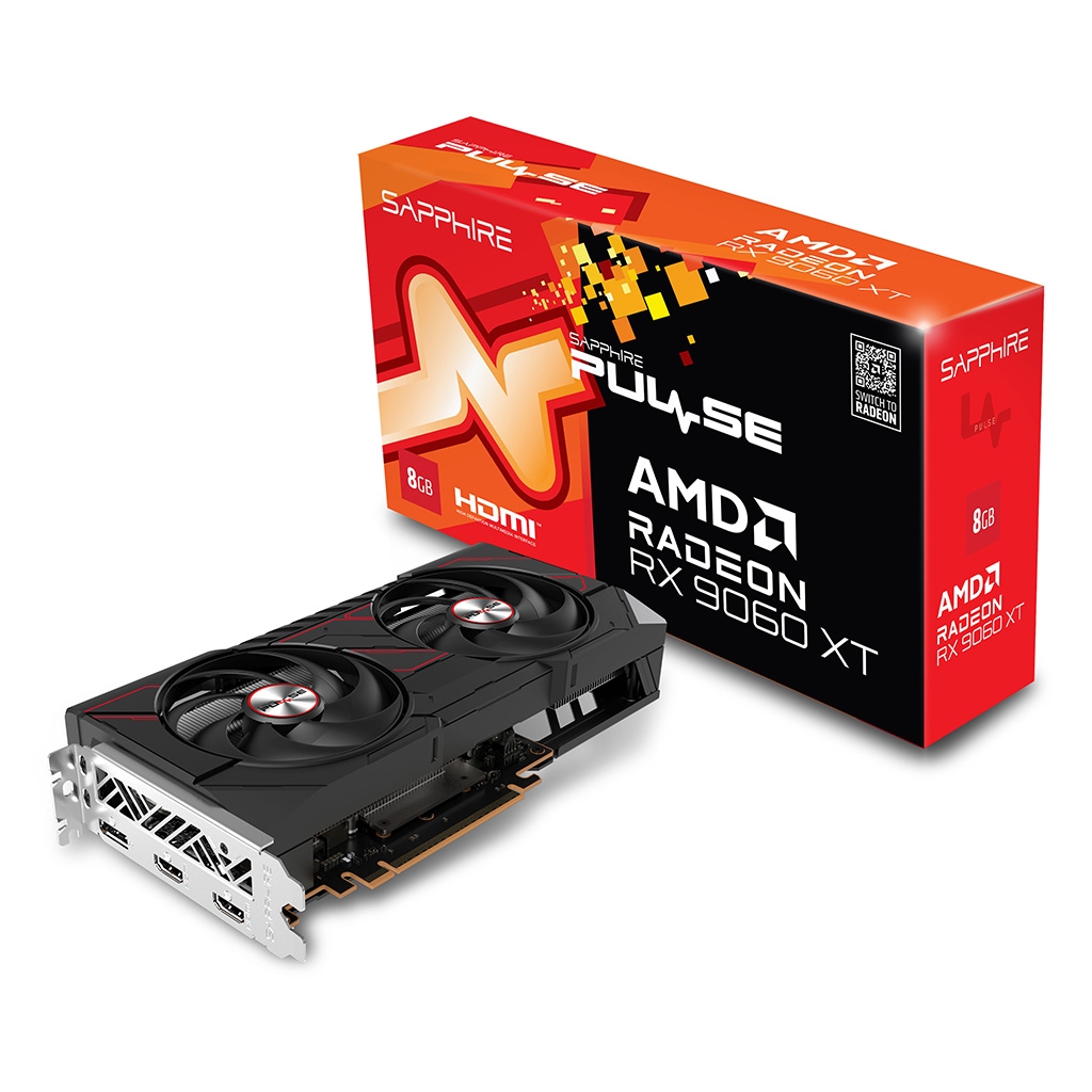 [리퍼비시 AS 28개월 / 풀박스] SAPPHIRE 라데온 RX 9060 XT PULSE OC D6 8GB (SP0496-1)