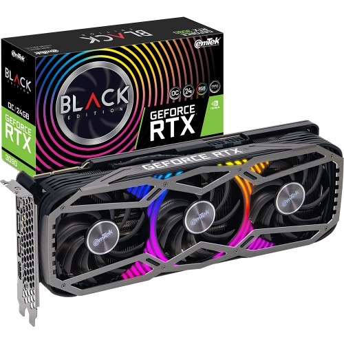 [리퍼비시 AS 3개월 / 벌크] 이엠텍 지포스 RTX 3090 BLACK EDITION OC D6X 24GB (XE0656-1)