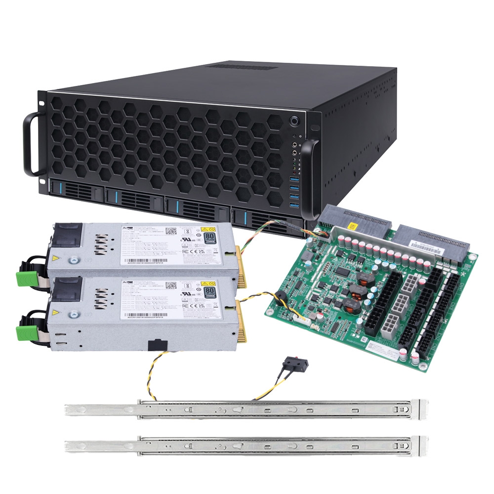 이엠텍 레드빗 MAXIMIZER PRO 3000W 리던던트 파워 패키지
