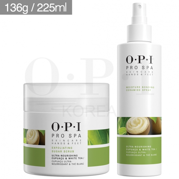 [OPI][세트상품] 슈가스크럽 136g & 세라마이드스프레이 225ml