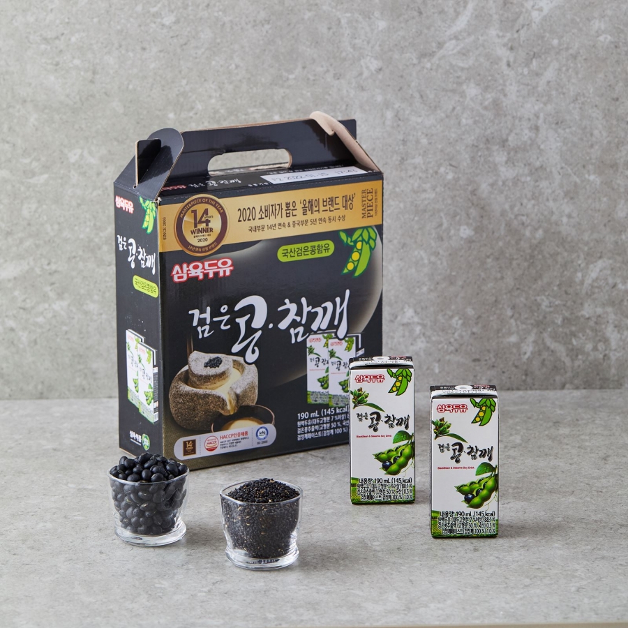 검은콩참깨 190mL 16팩