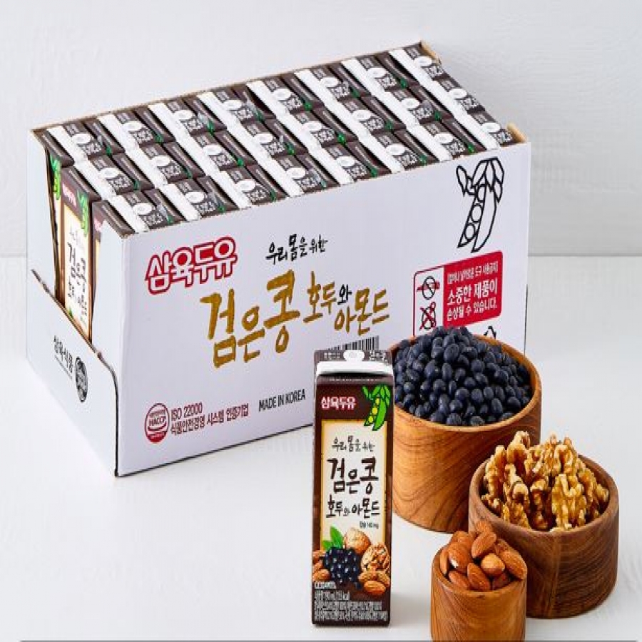 검은콩 호두 아몬드 190mL 24팩