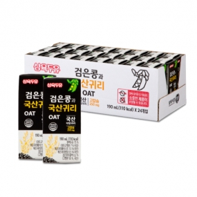 검은콩 국산귀리 190ml 24팩