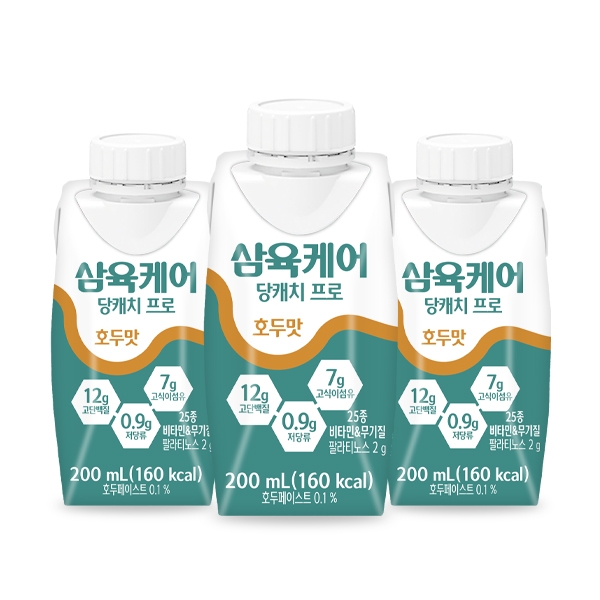삼육케어 당캐치 프로 200mL 24팩 * 3