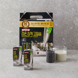 검은참깨 고칼슘 190mL 16팩 * 4