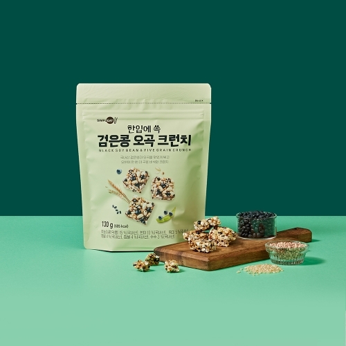 검은콩 오곡크런치 130g