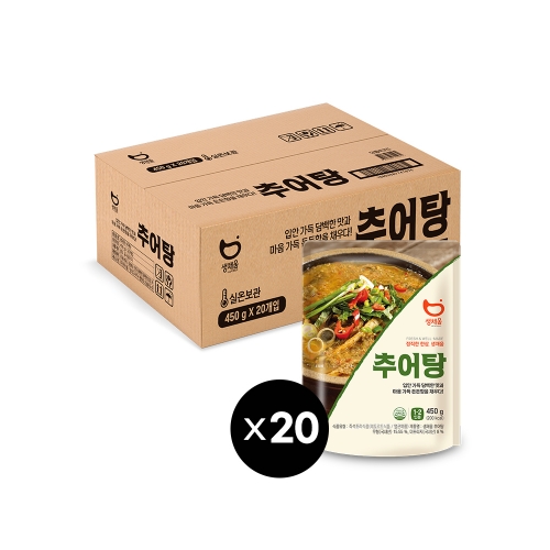 생채움 추어탕 450g x 20봉