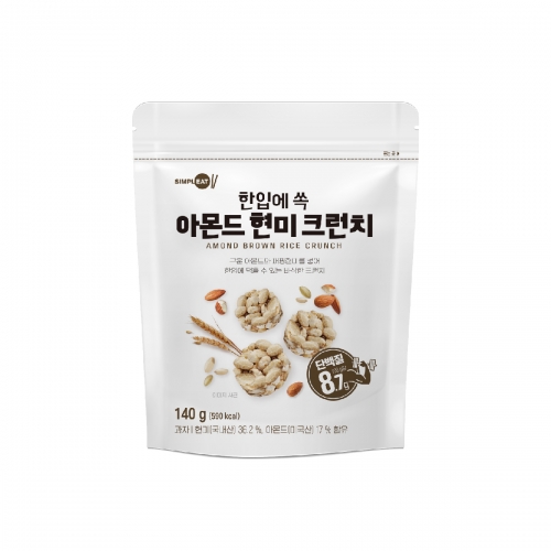 한입에쏙 아몬드현미크런치140g