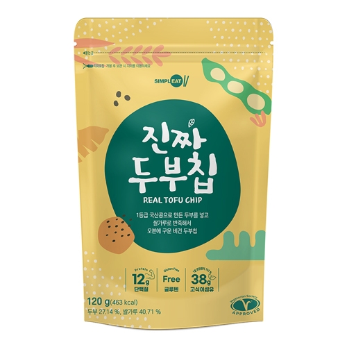 진짜두부칩 120g