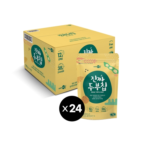 진짜두부칩 120g x 24봉