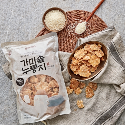 국산쌀 가마솥누룽지 1kg