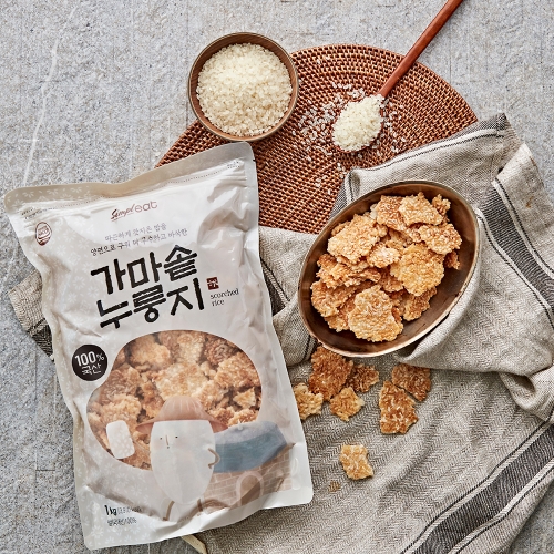 [무료배송]  국산쌀 가마솥누룽지 1kg