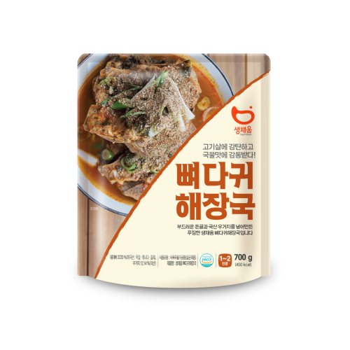 생채움 뼈다귀해장국 700g