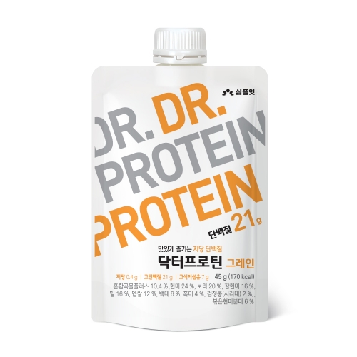 심플잇 닥터프로틴 그레인 45g 7개입