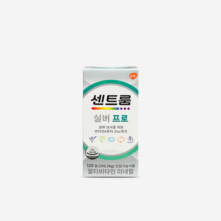 실버 프로 멀티 비타민 미네랄 1,367mg x 120정