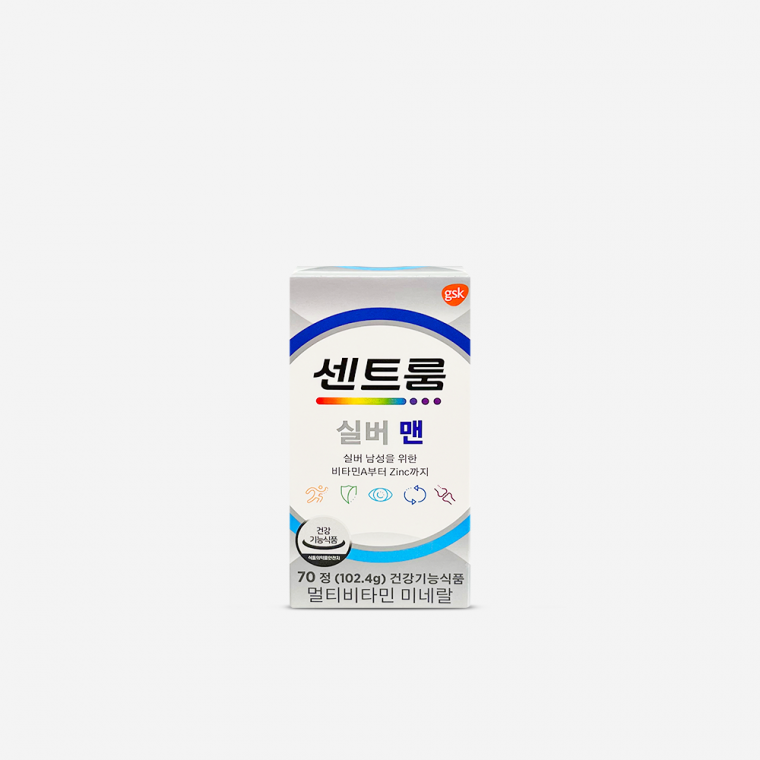 실버 포 맨 멀티비타민 미네랄 1,464mg x 70정