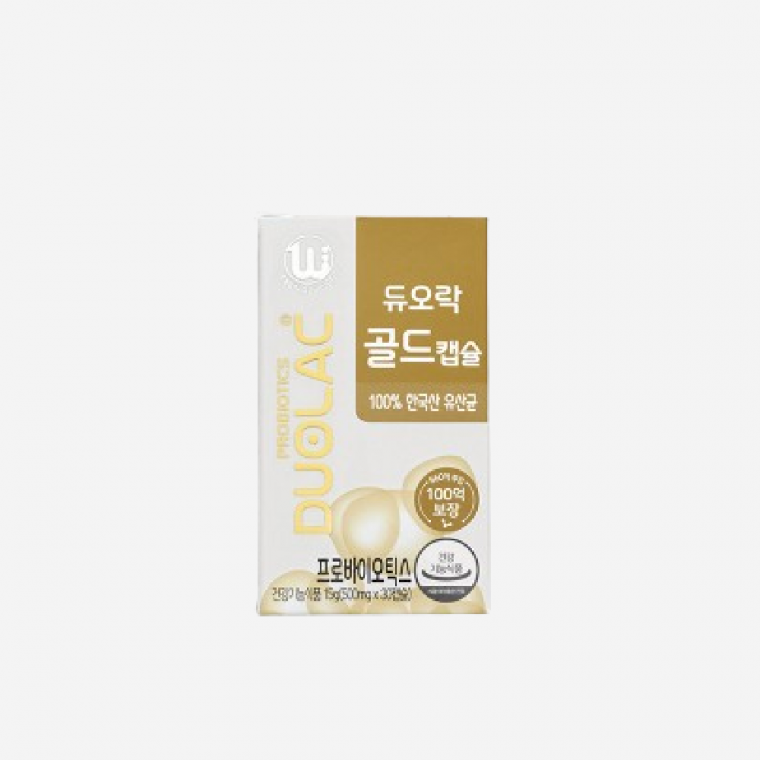 듀오락 골드캡슐  500mg x 30캡슐