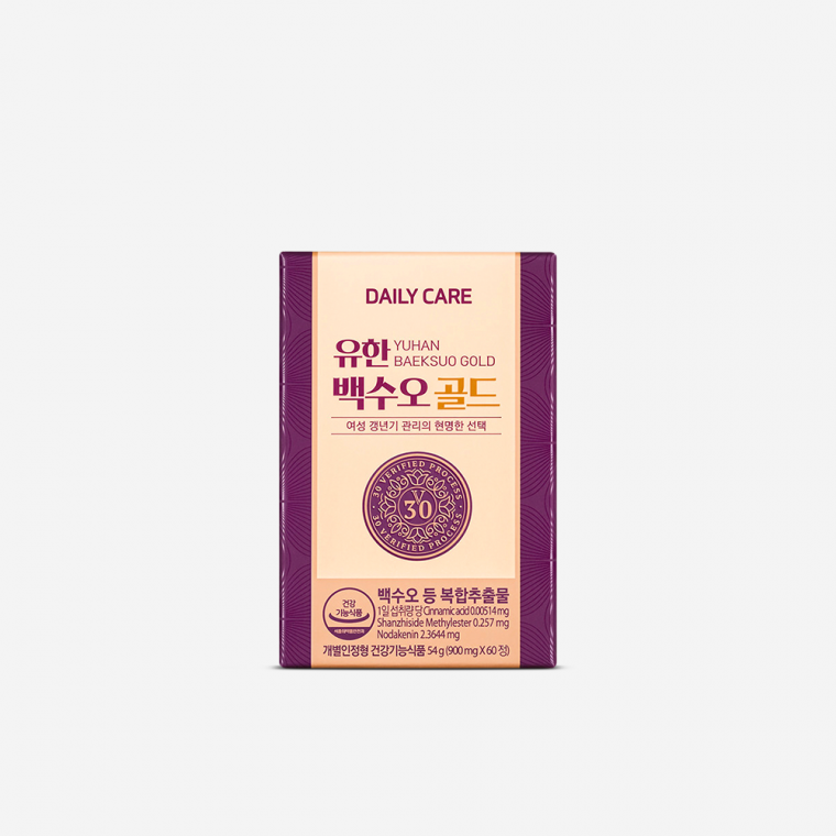 유한양행 백수오 골드 900mg x 60정