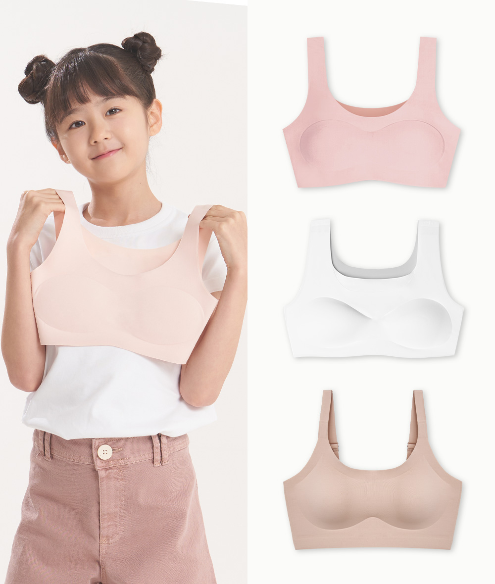 단색, 자유브라 주니어&하이틴&스트랩 SET