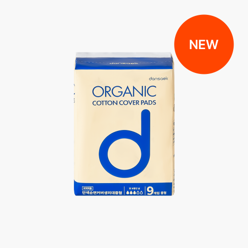 순면커버 생리대 중형 9개입