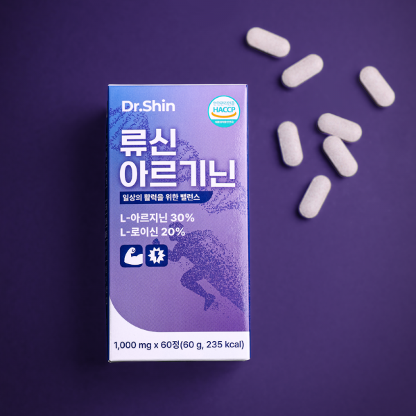 닥터신 류신 아르기닌 고함량 영양제 L아르기닌