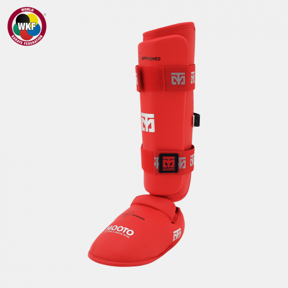 KARATE Shin&Instep Protector_Red