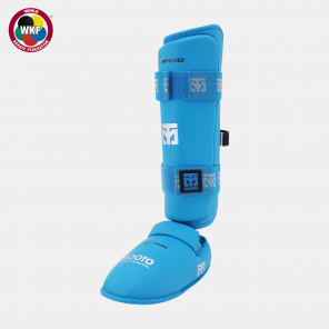 Karate Shin Pad & Foot Protector 2_Blue